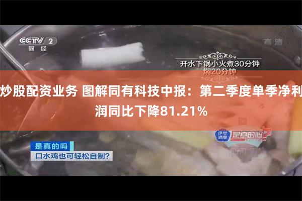 炒股配资业务 图解同有科技中报：第二季度单季净利润同比下降81.21%