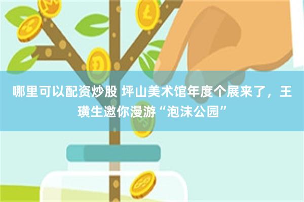 哪里可以配资炒股 坪山美术馆年度个展来了,王璜生邀你漫游“泡沫公园”