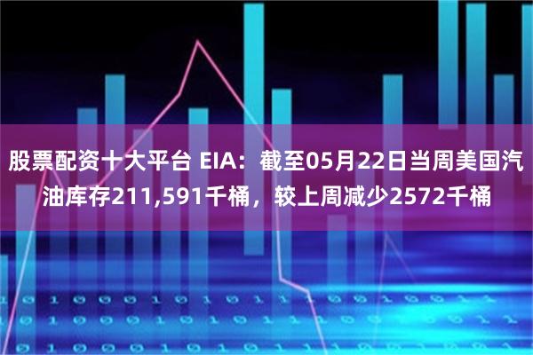 股票配资十大平台 EIA：截至05月22日当周美国汽油库存211,591千桶，较上周减少2572千桶