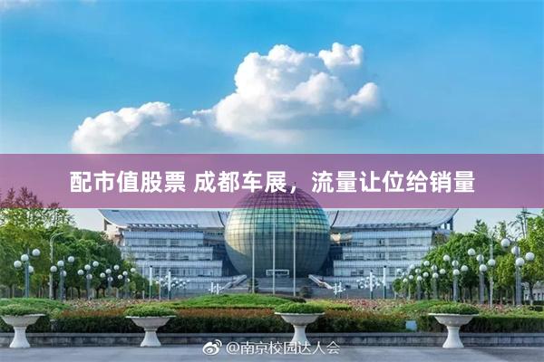 配市值股票 成都车展，流量让位给销量